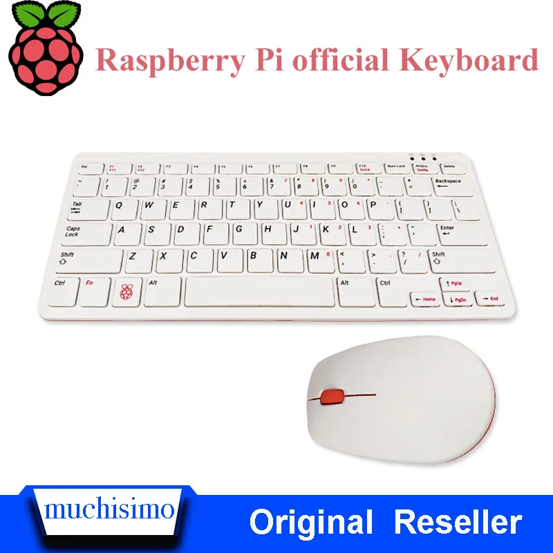 

​Raspberry Pi 4B Official Keyboard and Mouse For Raspberry Pi 4B / Raspberry Pi 3B / Raspberry Pi 3B+(Plus) Raspberry Keyboard