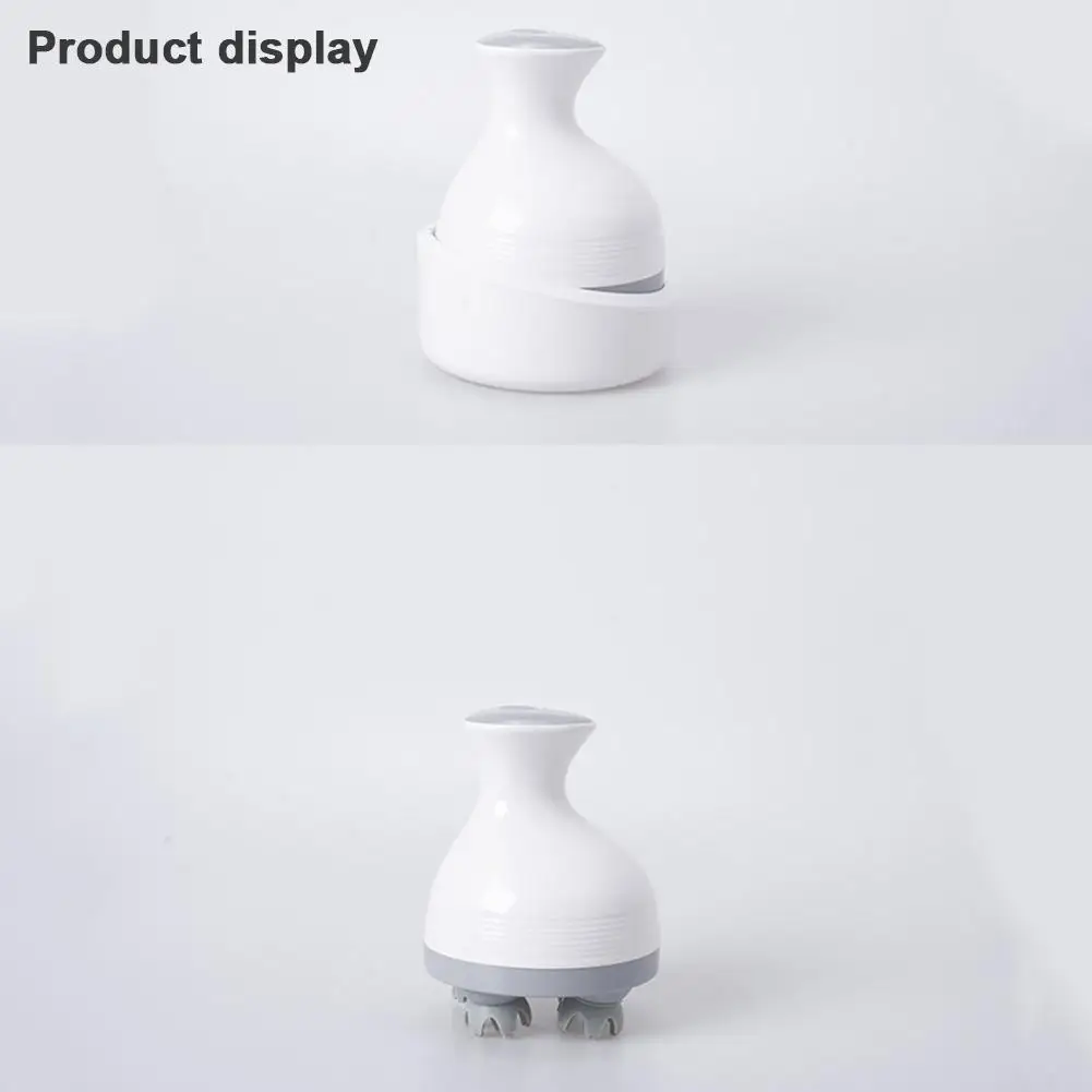 Умный 3D массажер для головы, Электрический массажер для головы, точки давления для снятия стресса, стимулируют кровообращение, рост волос 40p
