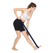 Регулируемый ремень для йоги для упражнений фитнес Йога Тренировка талии ноги руки сопротивление веревка для йоги