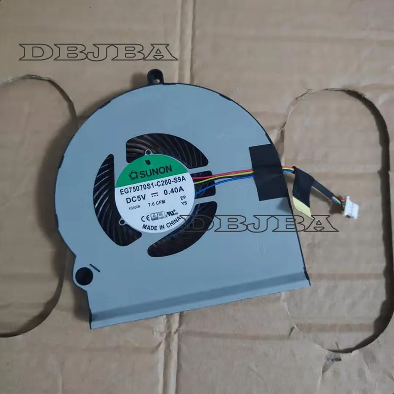 Для Охлаждения SUNON EG75070S1-C260-S9A DC5V 0.4A Тетрадь 4-провод вентилятора Вентилятор