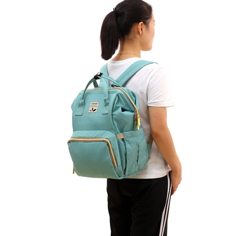 multifunctional diaper bag, woman nappy bags