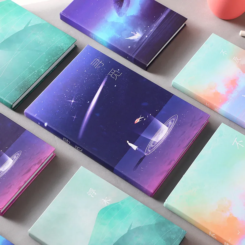 A5 B5 цветные внутренние страницы иллюстрации фотоальбом Бумажная книга офисные и