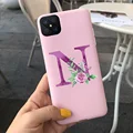 Letter - pink - N