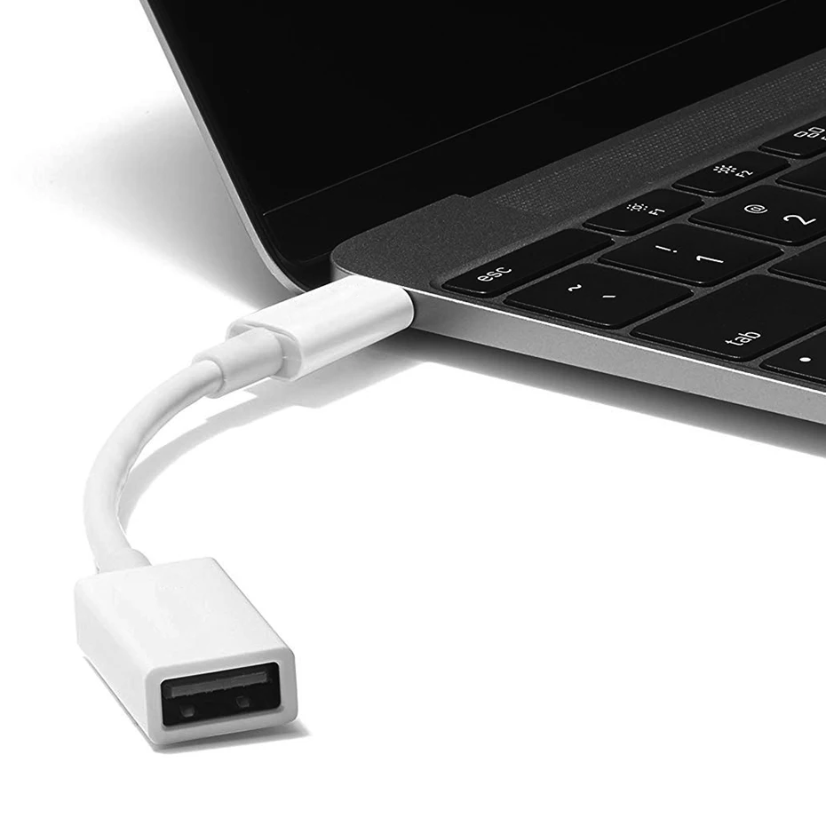 Натуральная USB-C OTG кабель type C USB-3.1 Адаптер конвертера OTG USB-C штекер USB 2,0 A Женский Для Xiaomi Mi5 Mi6 huawei samsung