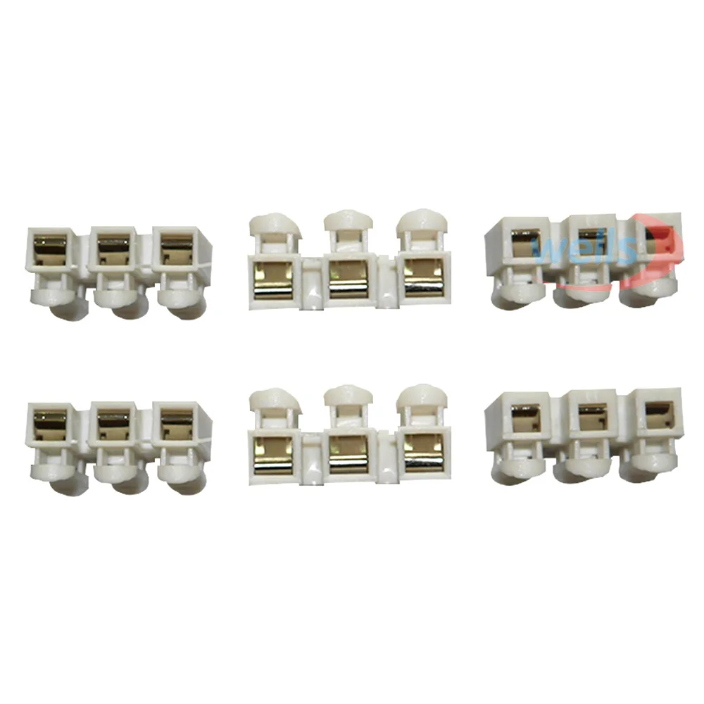 10 шт./лот 2pin/3pin пружина без сварки без винтов быстрый разъем провода кабельный зажим клеммный блок 2/3 способ для светодиодной ленты