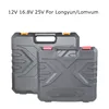 LOMVUM 12V 16.8V 25V Box Electric drill Professional Plastic Case Electric screwdriver carry box Suitcase for Power Tool ► Photo 3/3