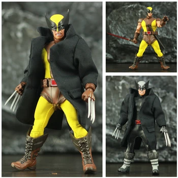 

One:12 Marvel X-Men Wolverine Yellow Suit 6" Scale Action Figure Classic XMen Comic Logan James Howlett Toys Doll Model