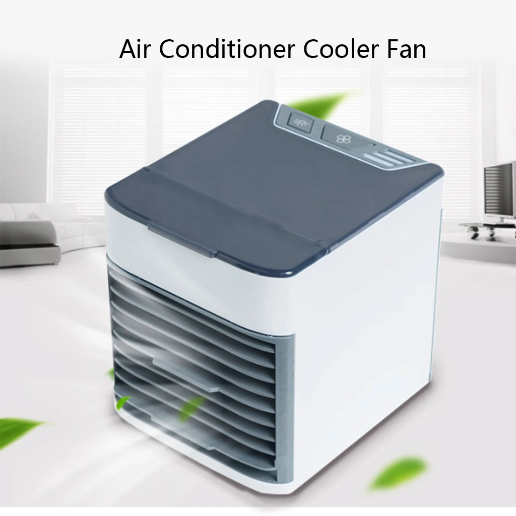 

Air Conditioner Fan, Personal Space Air Cooler Desktop Fan Mini Air Circulator Purifier Cooler For Home Room Office Desktop