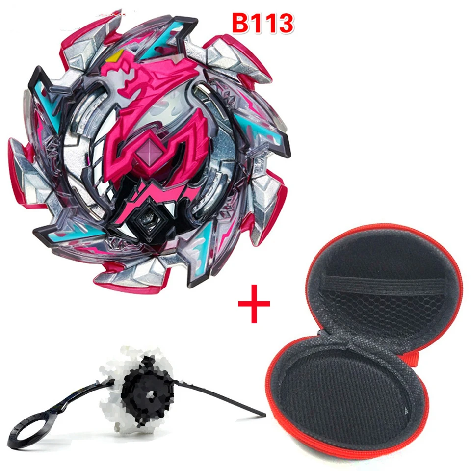Beyblades B145 144 металлический приклеенный верх Beyblade Burst 4d Master Bayblade Bey Blade с пусковым устройством и сумкой Beyblade игрушки - Цвет: B113