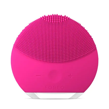 Foreo Luna Mini 2 Вибрационная щетка для чистки лица Foreo Luna limpieza Электрический Очиститель лица настоящий FOREO логотип cepillo массаж лица - Цвет: Red