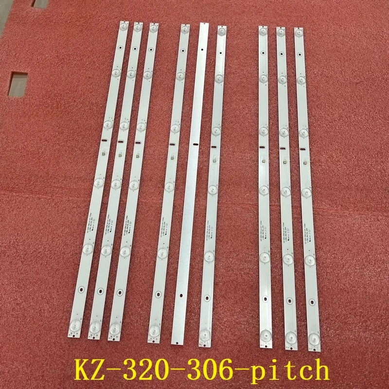 Retroilluminazione A Led 30 Pz/Lotto Per Kz-320-306-Pitch Di Mbl-32035D306Kza-V1-115Mm Hisense Lhd32D33Tuk Stv-Lc32St880Wl