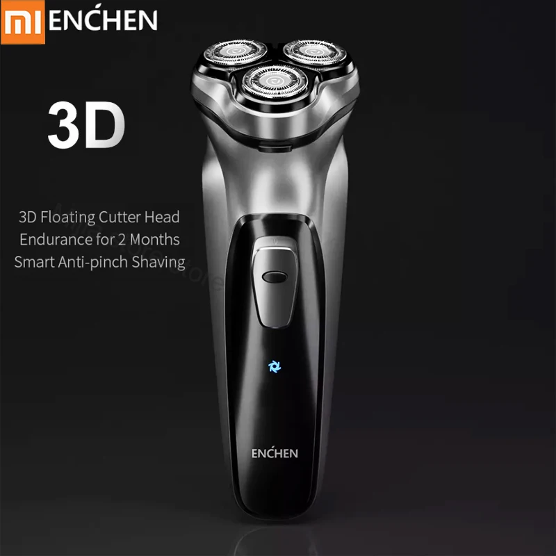 

Xiaomi Enchen BlackStone 3D Electric Shaver Razor for Men Washable Type-C Rechargeable Shaving Beard Machine