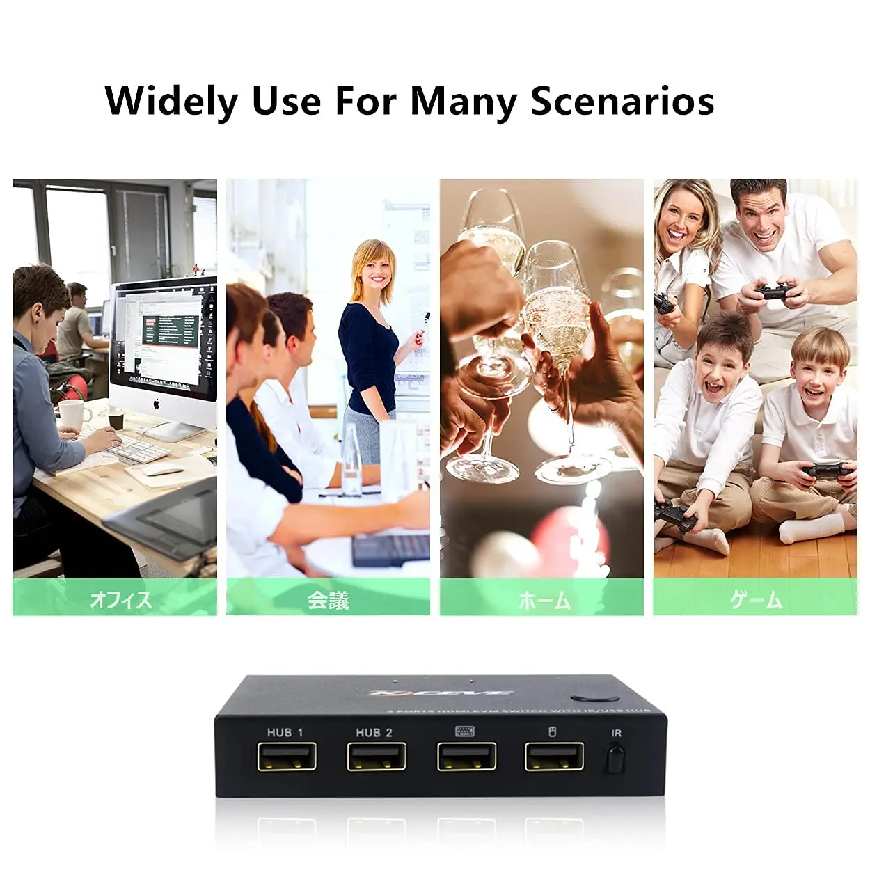 Controlador de Sincronização 2 em 1 para Fora Switcher Teclado Mouse Exibição Compartilhada Interruptor hd Kvm 4k Usb 6 para fora usb kvm switcher teclado mouse