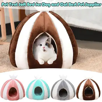 

Autumn Winter Warm Dog Bed Pet Home Pet Tent Soft Bed for Dog and Cat Pet Litter Small Mat Best Pet Supplies Removable Washable