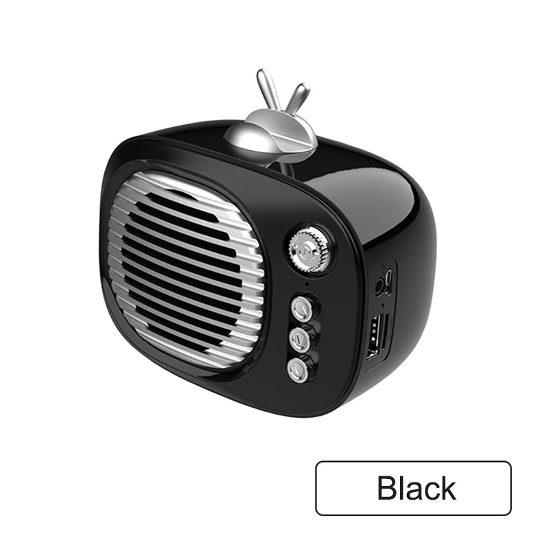 Винтажный Ретро Bluetooth динамик fm-радио старомодный классический стиль поддерживает AUX TF карты и распродажа