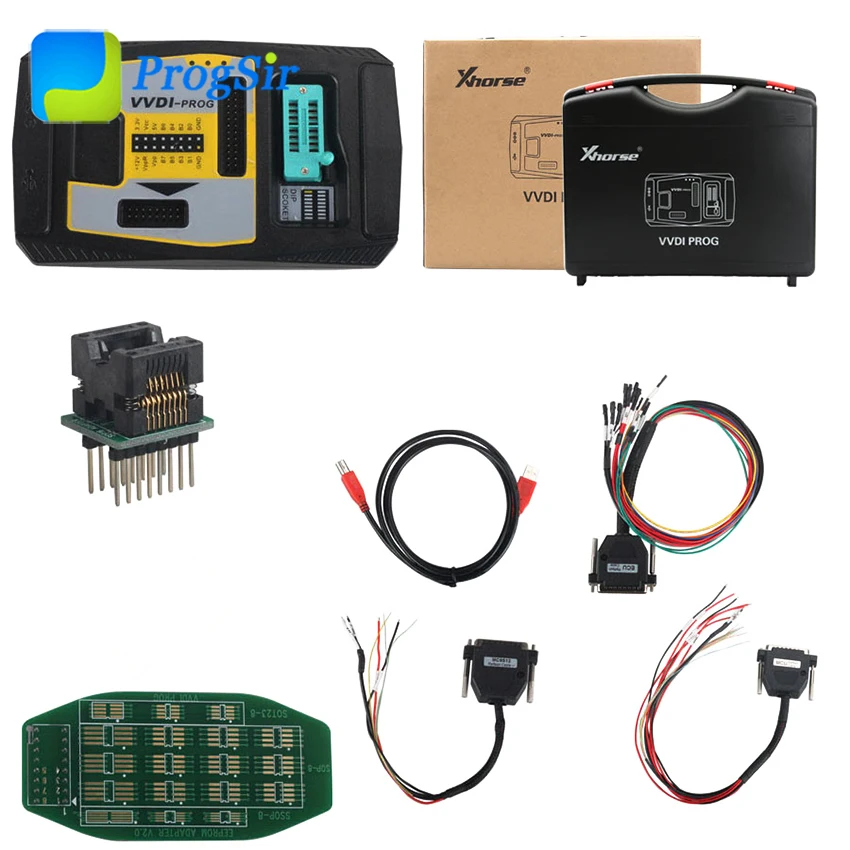 Xhorse VVDI Porg с KVM адаптером специальный зажим для Jaguar KVM