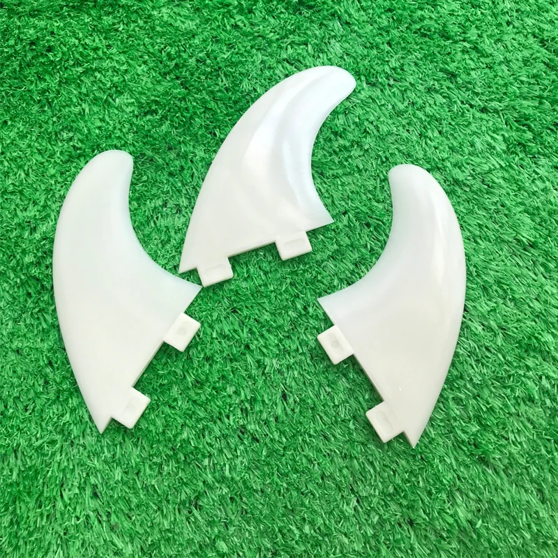 

Plastic M7 Thruster Surfboard FCS Surf Fins Shortboard Black Fins For Surfing