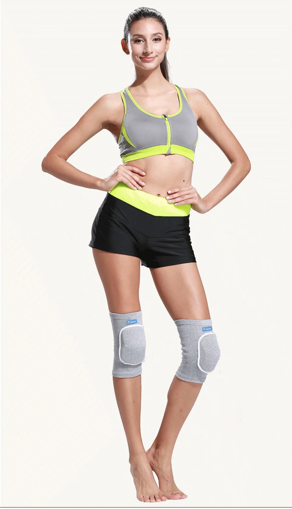 1 шт. хлопковые наколенники для танцев, для велоспорта, наколенники для ...