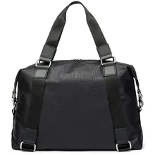 MIWIND модная Высококачественная ПУ повседневная Дорожная сумка Новая дорожная сумка чистый цвет дорожная сумка Большая вместительная мужская сумка LSTJ034