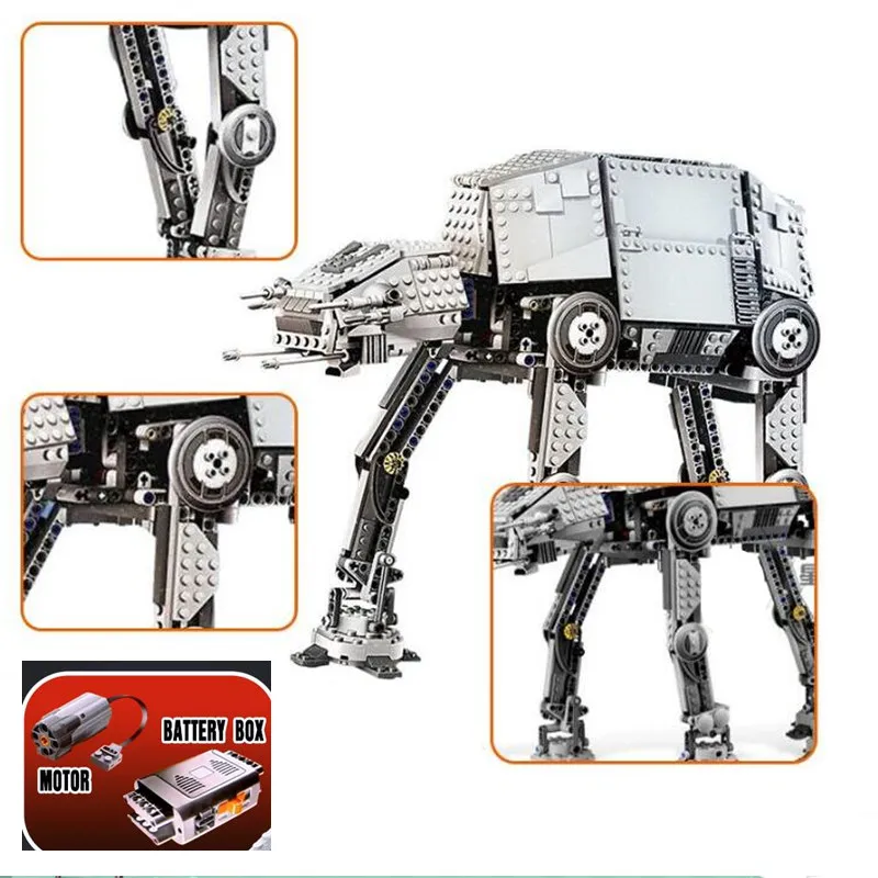 

05051 05130 Star War Force Toys Awaken The 75054 AT-AT Transportation Armored Robot Building Blocks Bricks Kids Toys Gifts