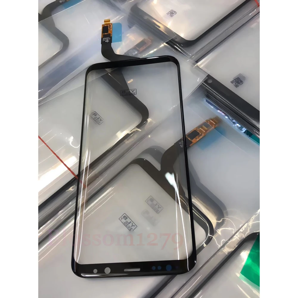 1 шт. сенсорный экран дигитайзер панель для Samsung Galaxy S8 Plus G955 сенсор переднее стекло