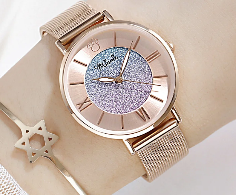Дисней официальный Минни Маус женские наручные часы роскошные женские часы женский браслет Reloj Mujer Часы Relogio Feminino Новые
