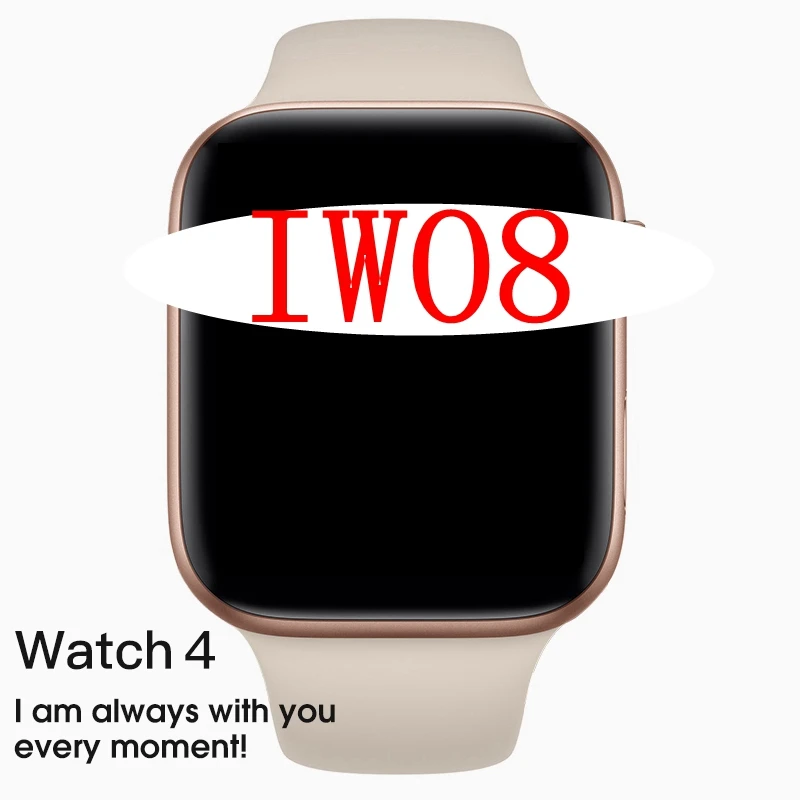 Смарт-часы IWO8 plus 1:1 Smartwatch 44 мм сердечного ритма Bluetooth Вызов фитнес-трекер для samsung