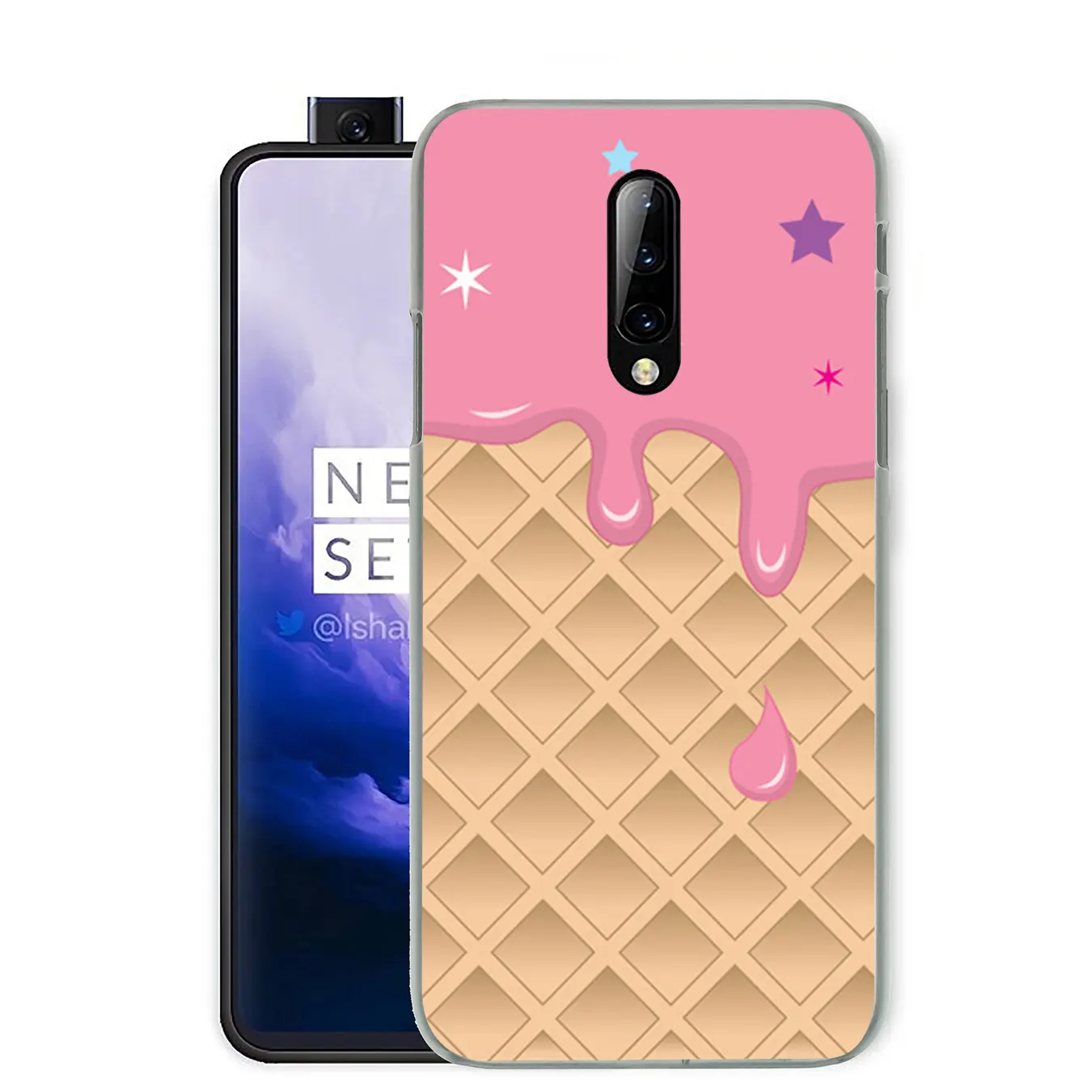 Жесткий пластиковый чехол для сотового телефона с изображением расплава