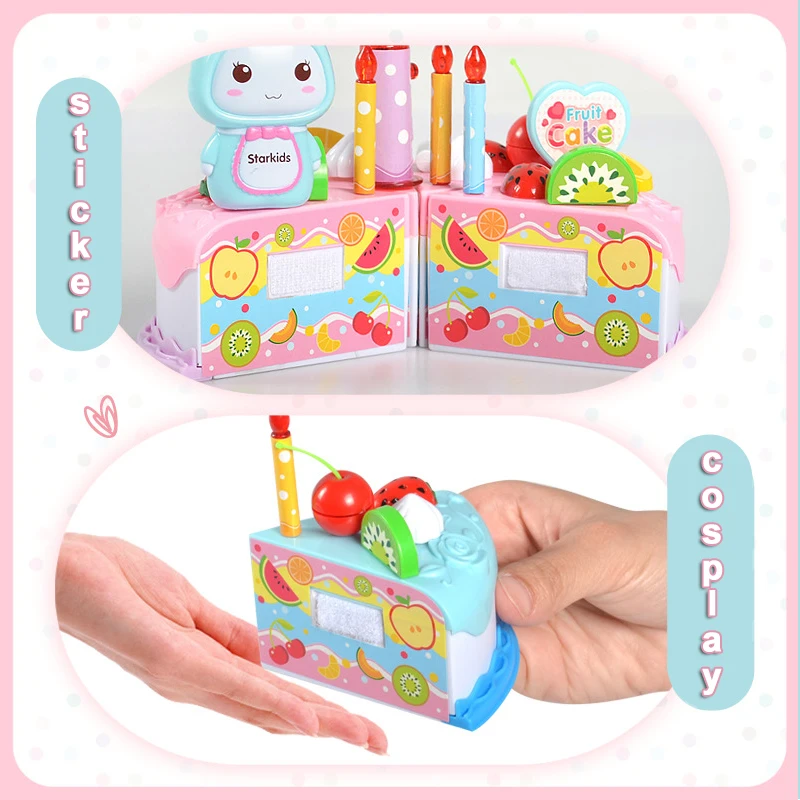 Игрушки для кухни пирожные игрушка сделай сам торта ролевые игры фрукты резки
