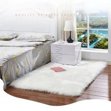 Мягкий искусственный мех, шерсть, ковер для гостиной, дивана, плюшевые ковры, покрывало для спальни, матрас, Рождественская дверь, окно, прямоугольные Квадратные Коврики, ковры