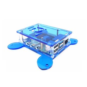 

Protective Case ABS Accessories Easy Install Durable Support Cooling Fan Housing Impact Resistant For Raspberry Pi 4 Model B