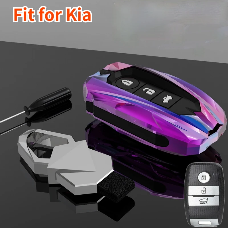 Чехол для автомобильного ключа из цинкового сплава защитный чехол Kia Ceed Rio Rio5 Sportage