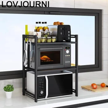 

Keuken Organizer Dish Etagere Adjustable Microwave Shelf Organizador Cocina Cozinha Mutfak Kitchen Storage Rack Holder