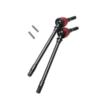 

2PCS Hard Steel Front Axle CVD Drive Shaft for 1/10 Axial SCX10 Upgrade Option Parts Hop-Up 1 pair S87