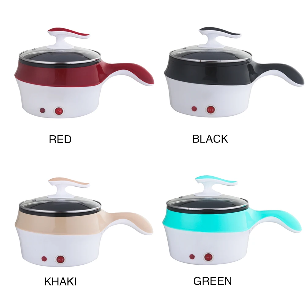 

Electric Hot Pot Electric Frying Pan Electric Wok Bright Colors Beautiful and Elegant Boiled Steamed Teppanyaki Fried