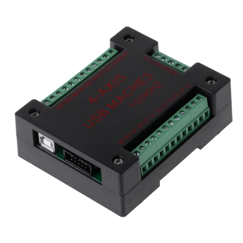 ЧПУ USB MACH3 100 кГц коммутационная плата 4 оси Интерфейс драйвер контроллер движения