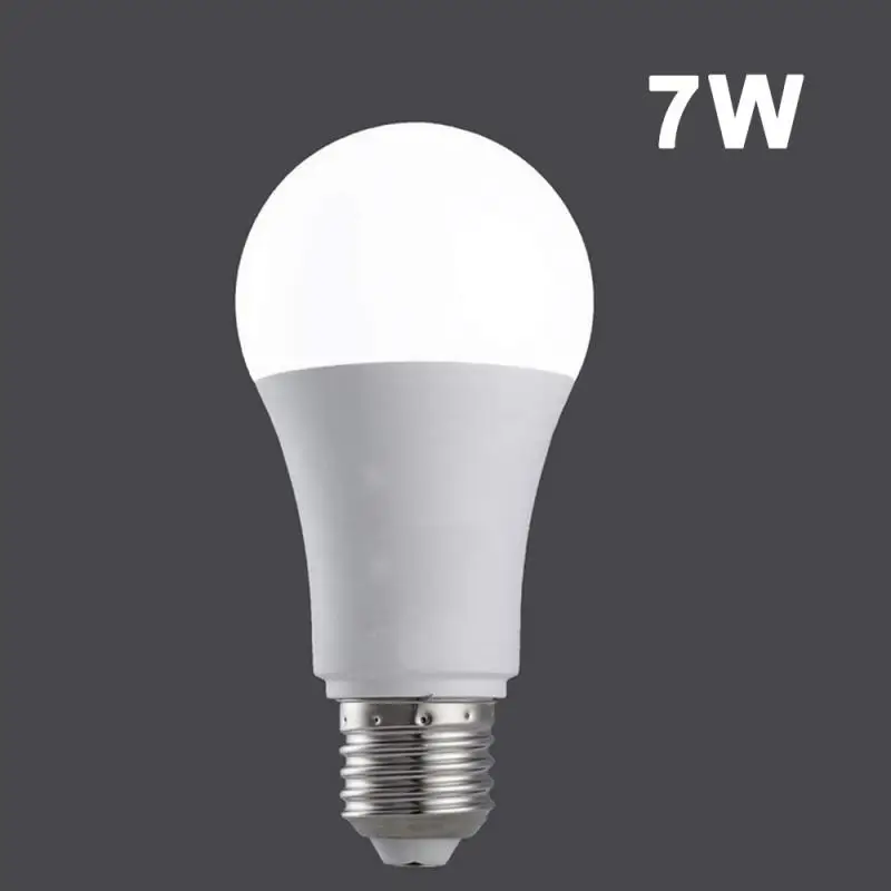 1 шт. E27 светодиодный Белый Умный датчик PIR сенсор лампа 5 Вт 7 Вт 9 Вт 12 Вт светильник Авто чувствительный светильник s