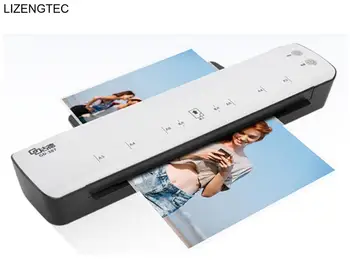 

Free Shipping LIZENGTEC New Design Professional Office Hot and Cold Roll Laminator Machine for A3 /A4 Paper Document Photo