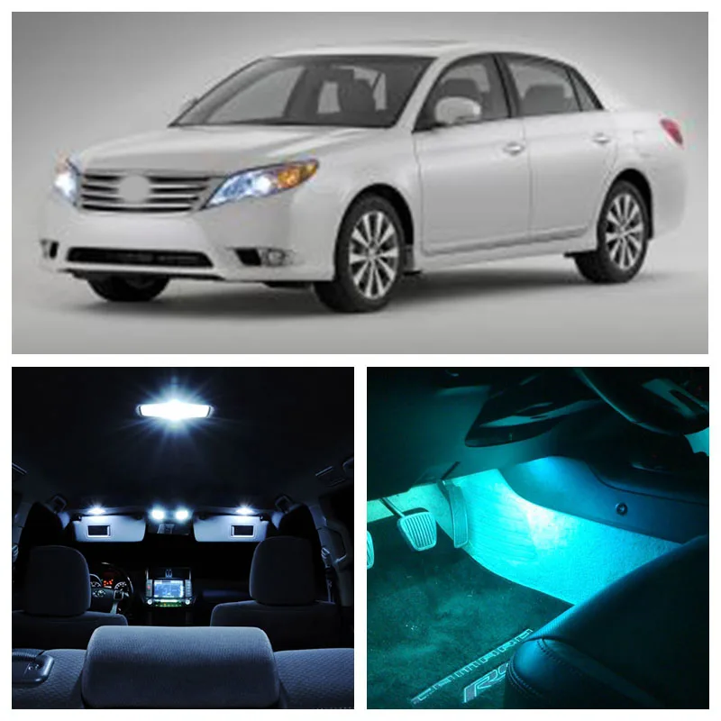12 шт. голубые светодиодные лампы для Toyota Avalon 2005 2012|kit crane|kitkit card |