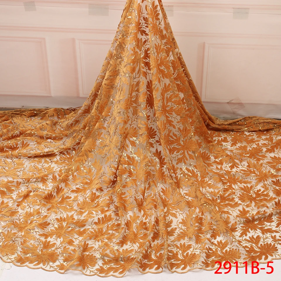 Latest African Velvet Lace Fabric 2019 High Quality African French Net Laces With Sequins Embroidery Tulle Lace For Dresses