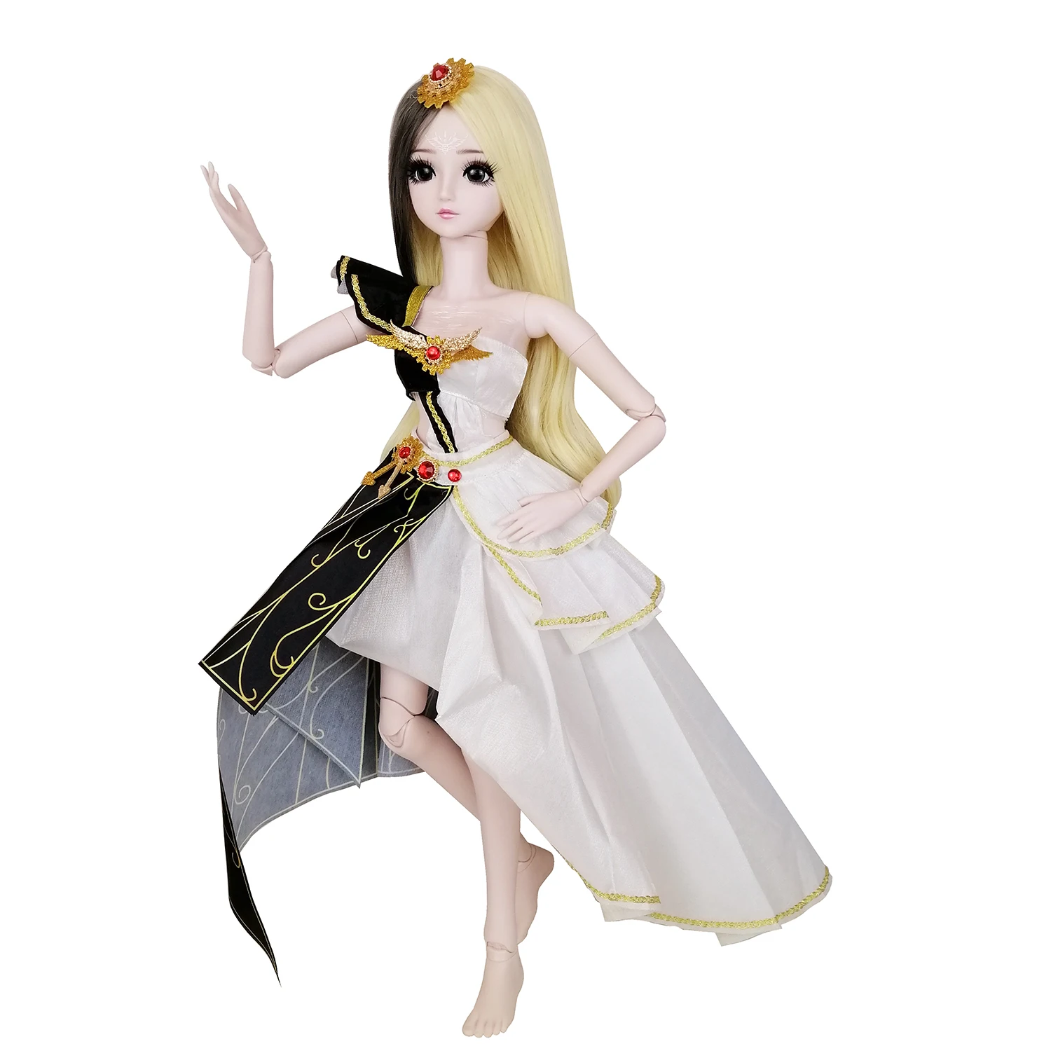 EVA BJD 2" BJD полный набор Афина 1/3 BJD кукла 56 см 19 шарнирные куклы торт модель игрушки+ аксессуары подарок DA001151