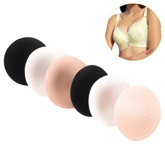 1Pair Foam Swim Wear Accessories Comfortable Top Push Up Bra Pads Insert  Breast Enhancer For Bikini Pad - AliExpress