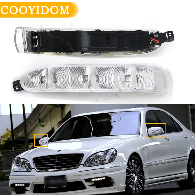 Автомобильная Поворотная сигнальная лампа зеркальный индикатор светильник