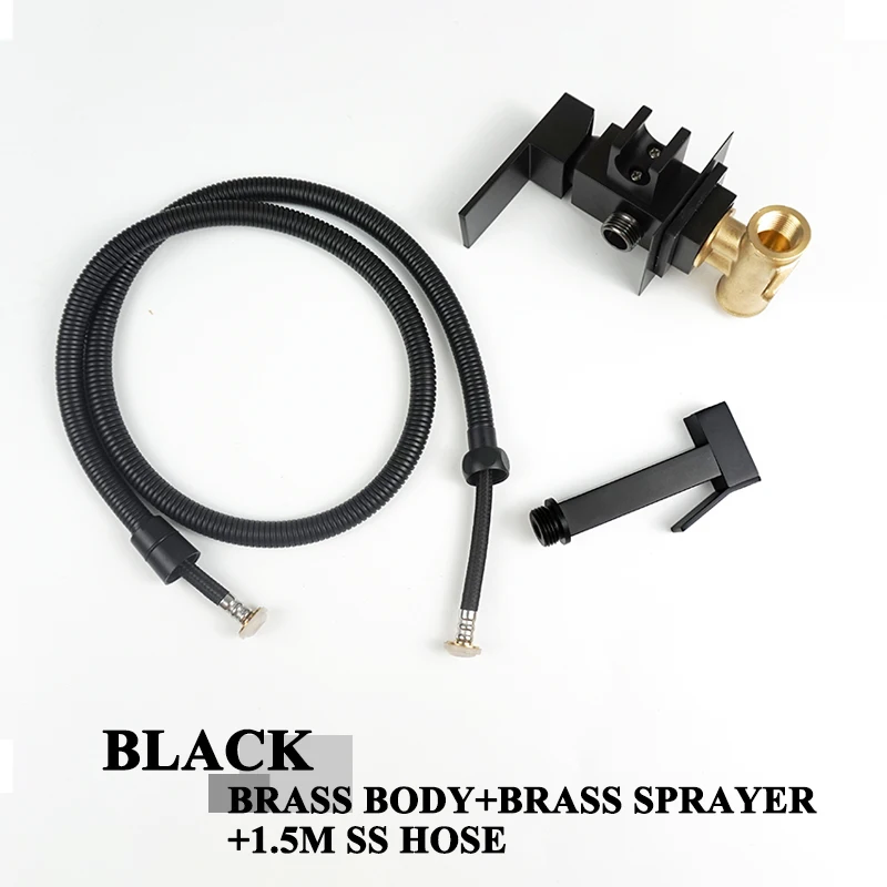 Black Set SS Hose