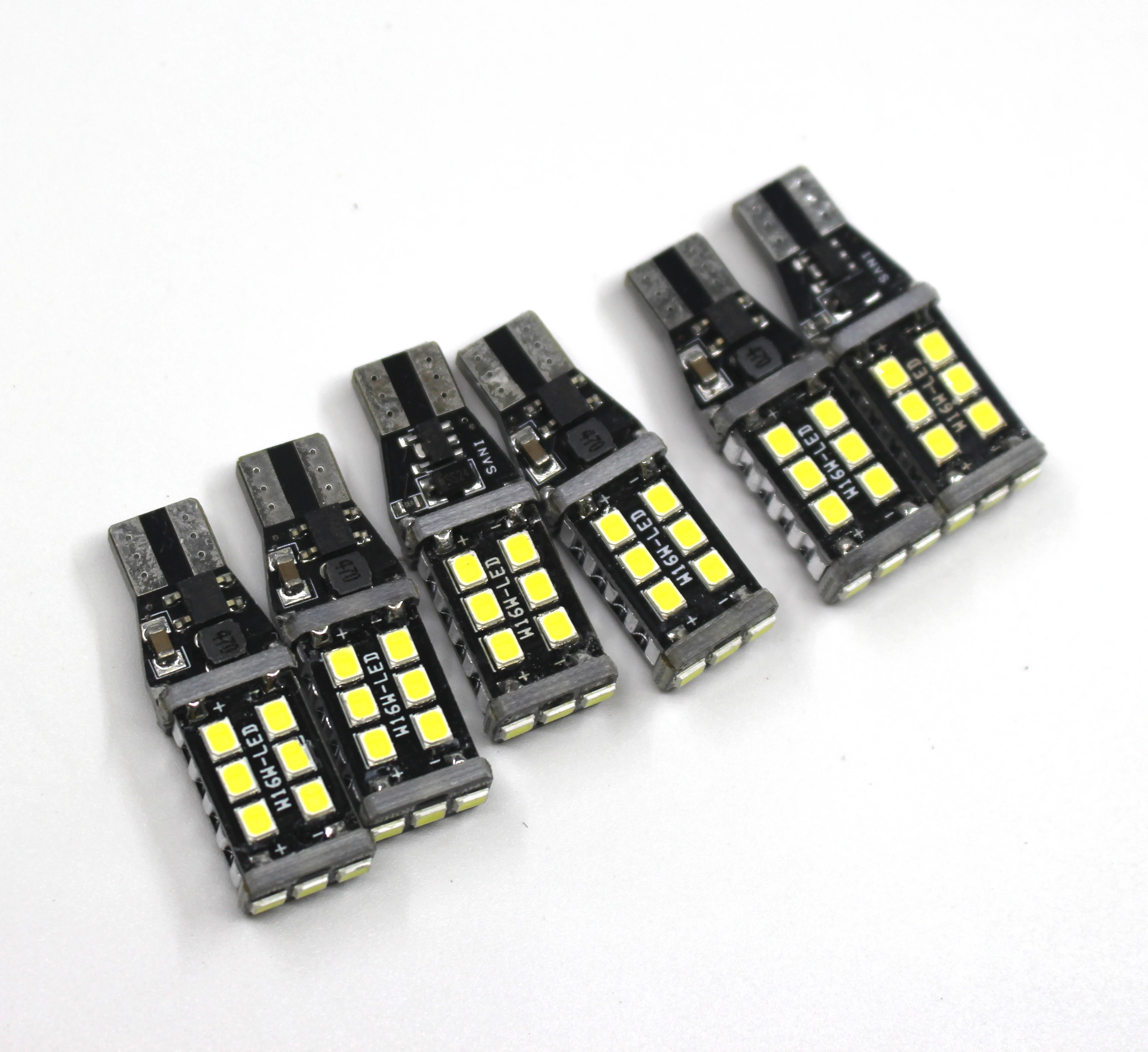 1 шт. Canbus W16W T15 2835 15SMD Автомобильный светодиодный поворотник Реверсивный светильник