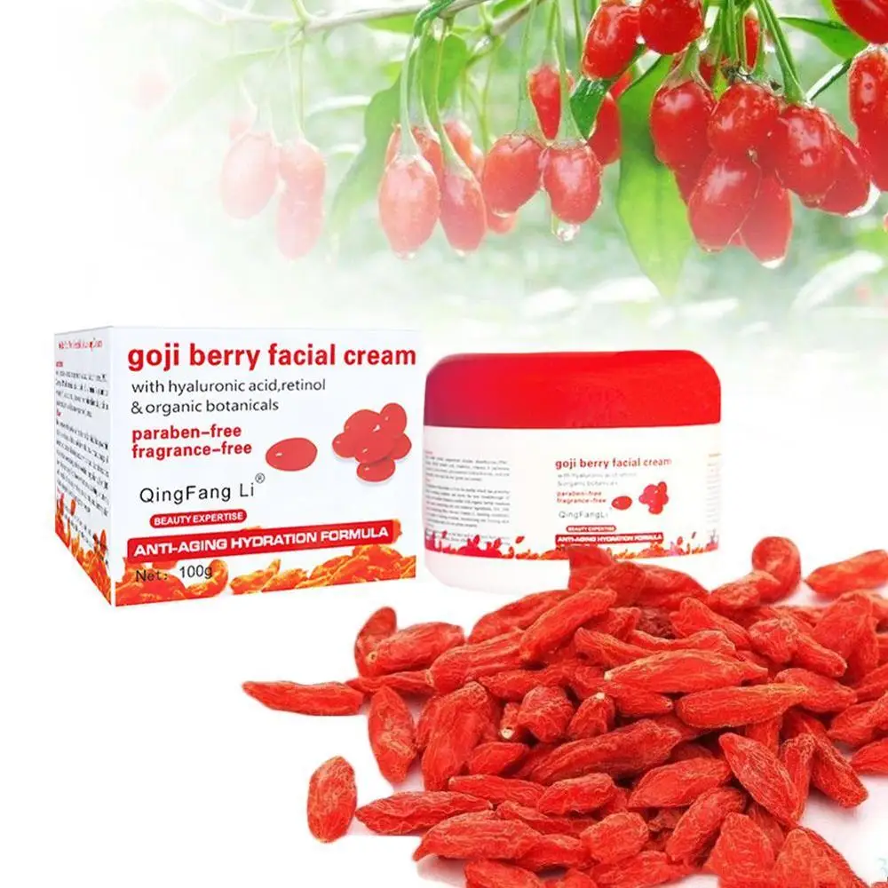 NEW Hyaluronic Acid Goji Face Cream Chinese Wolfberry Medlar Multi effect Anti wrinkle Cream Inhibit the 2