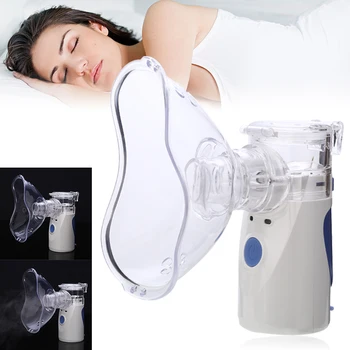 

New Portable Ultrasonic Nebulizer Battery Operated for Child Adult Asthma COPD Efficient Nebulization Helps Vapor Flu Bronchitis