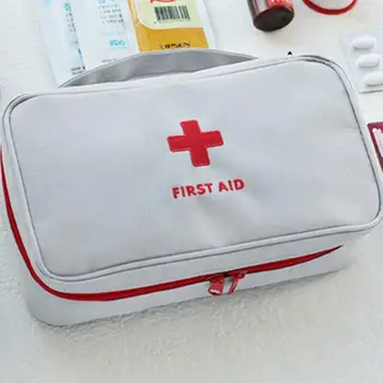 

Portable Travel First Aid Bag Large Capacity Oxford Outdoor Multi-Layer Emergency Kits Bag Treatment Medical Rescue Pouch #2