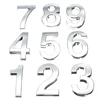 1pc 3D Self Adhesive Door Number Sign House Number Digit Apartment Hotel Office Door Address Street Number Stickers Plate Sign ► Photo 2/6