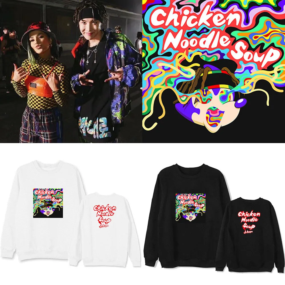 Kpop Bangtan Одежда для мальчиков J Hope одежда с длинными рукавами harajuku Толстовка